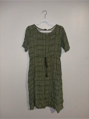 Max | Green Printed Dress